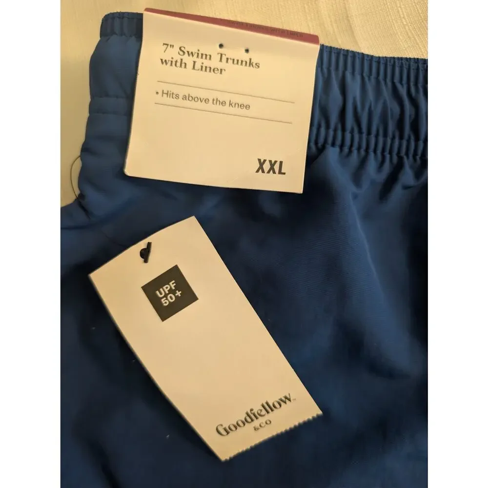 Goodfellow Blue Swim Shorts XXL